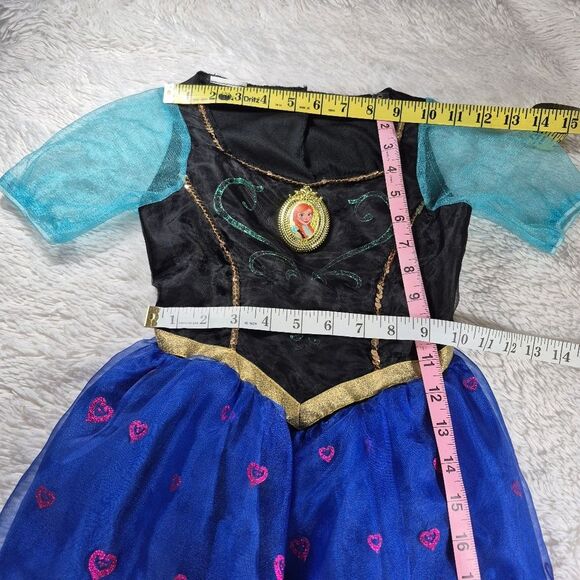 Disney Parks Authentic Frozen Anna Princess Costume Dress 20 Inch Waist......... - Picture 6 of 10